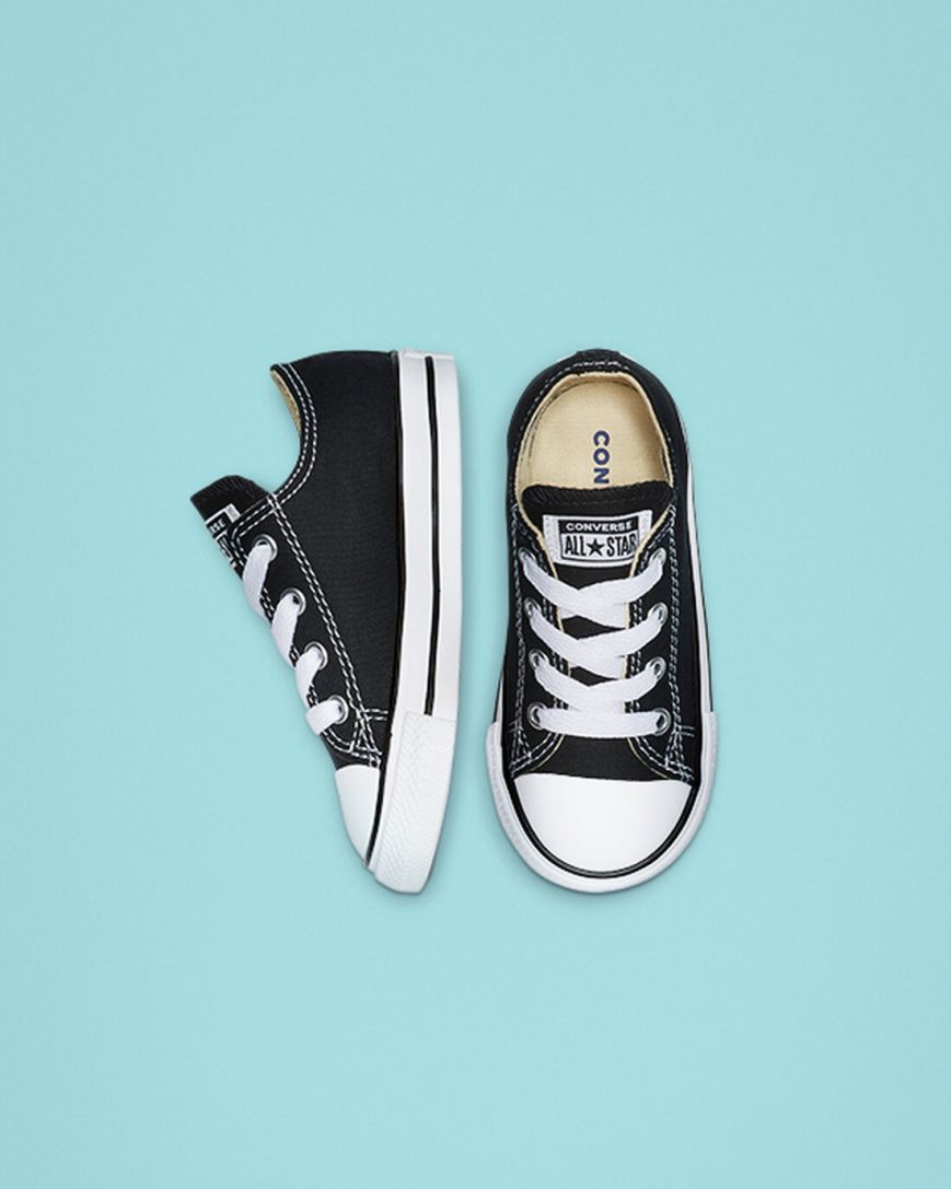 Dívčí Boty Nízké Converse Chuck Taylor All Star Classic Černé | CZ BXMV53